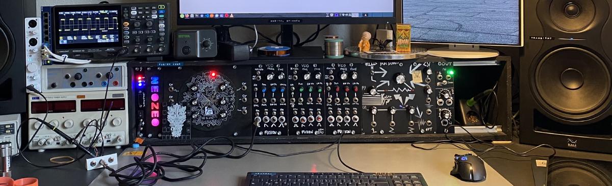 FUSION CORE #0: Starting a DIY analog modular synthesizer project
