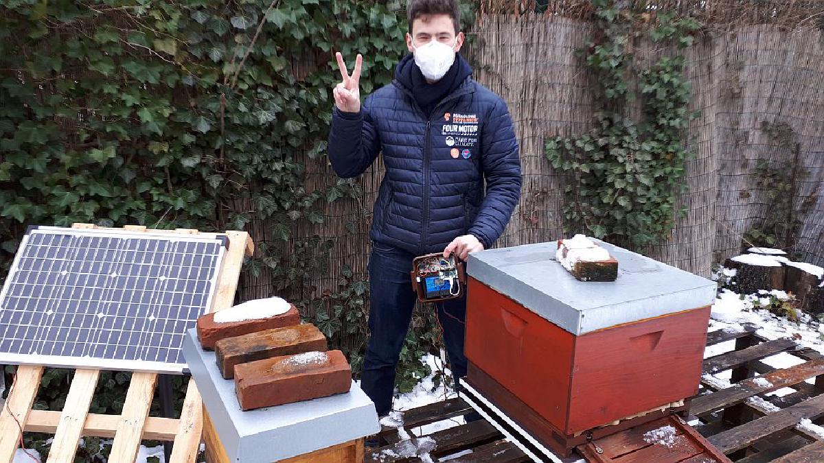 Remote beehive monitoring from scratch