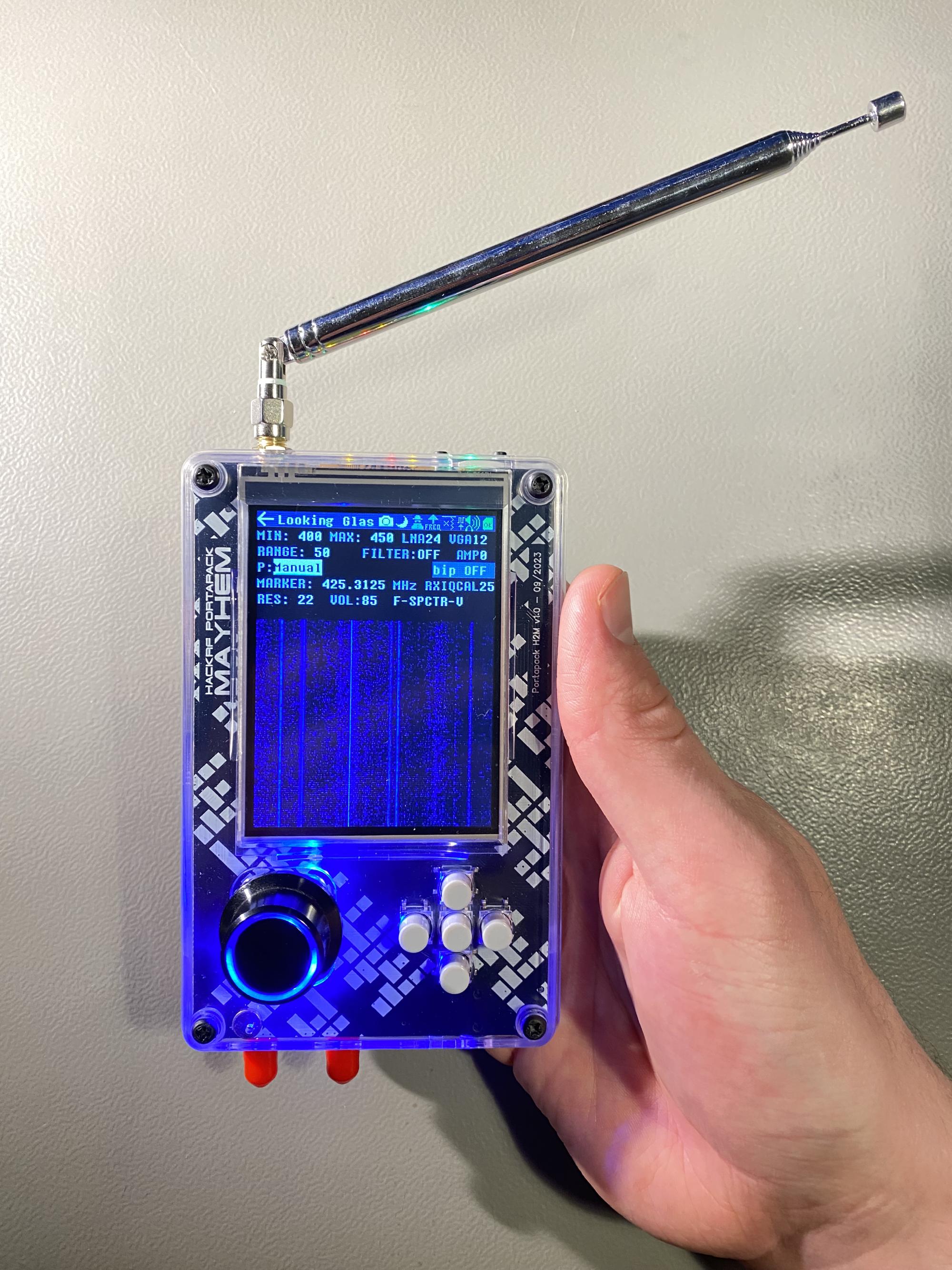 hackrf and portapack combo