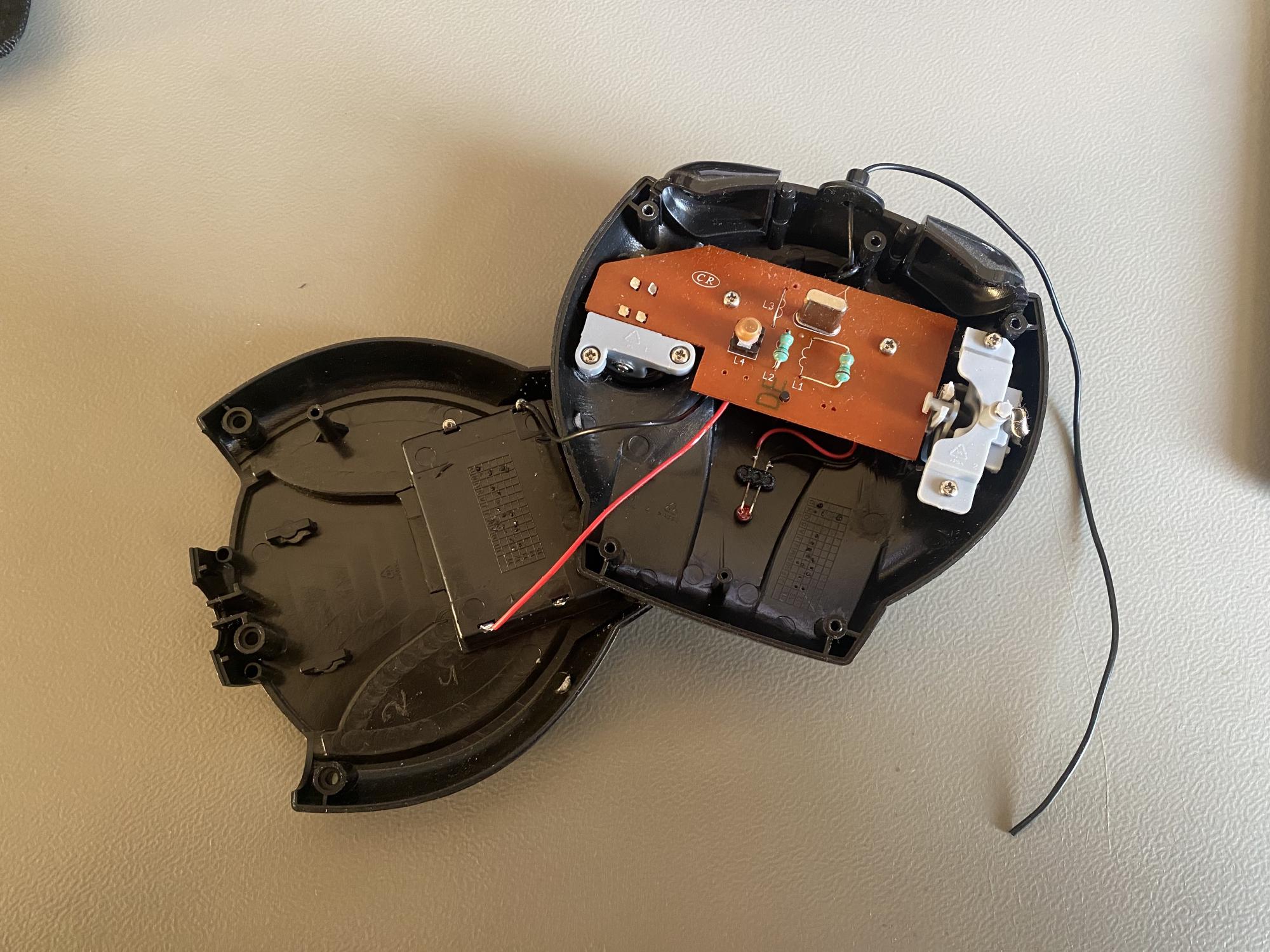 Remote controller from the inside (first view)