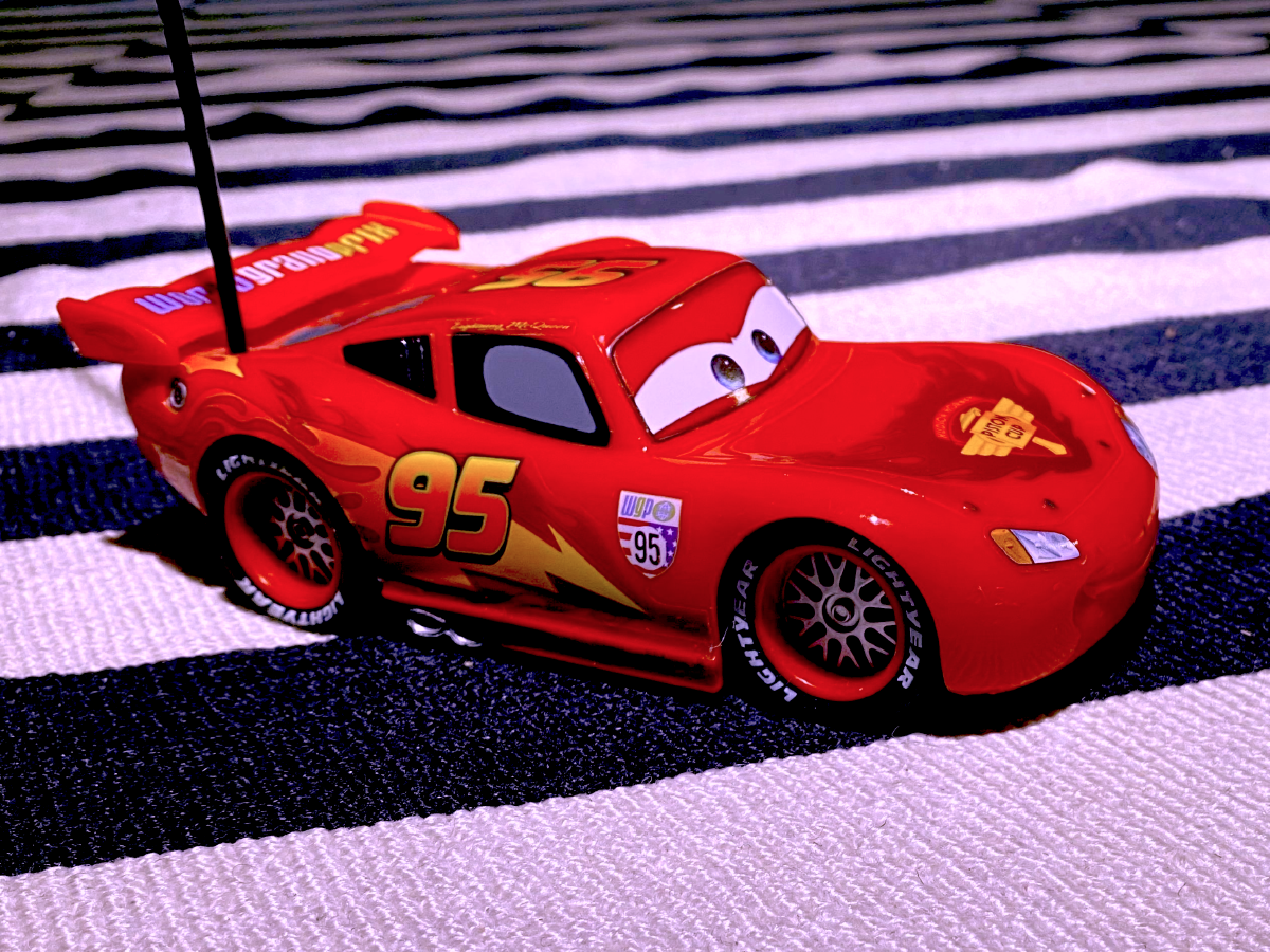 Reverse-engineering a toy car remote to play computer games